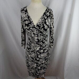 Lauren Ralph Lauren Women Floral Dress Size 4